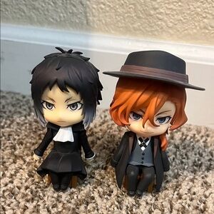 Chuuya and Akutagawa Nendoroids